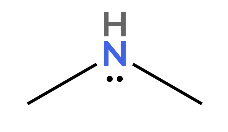 Neutral nitrogen with 3 bonds and 1 lone pair
